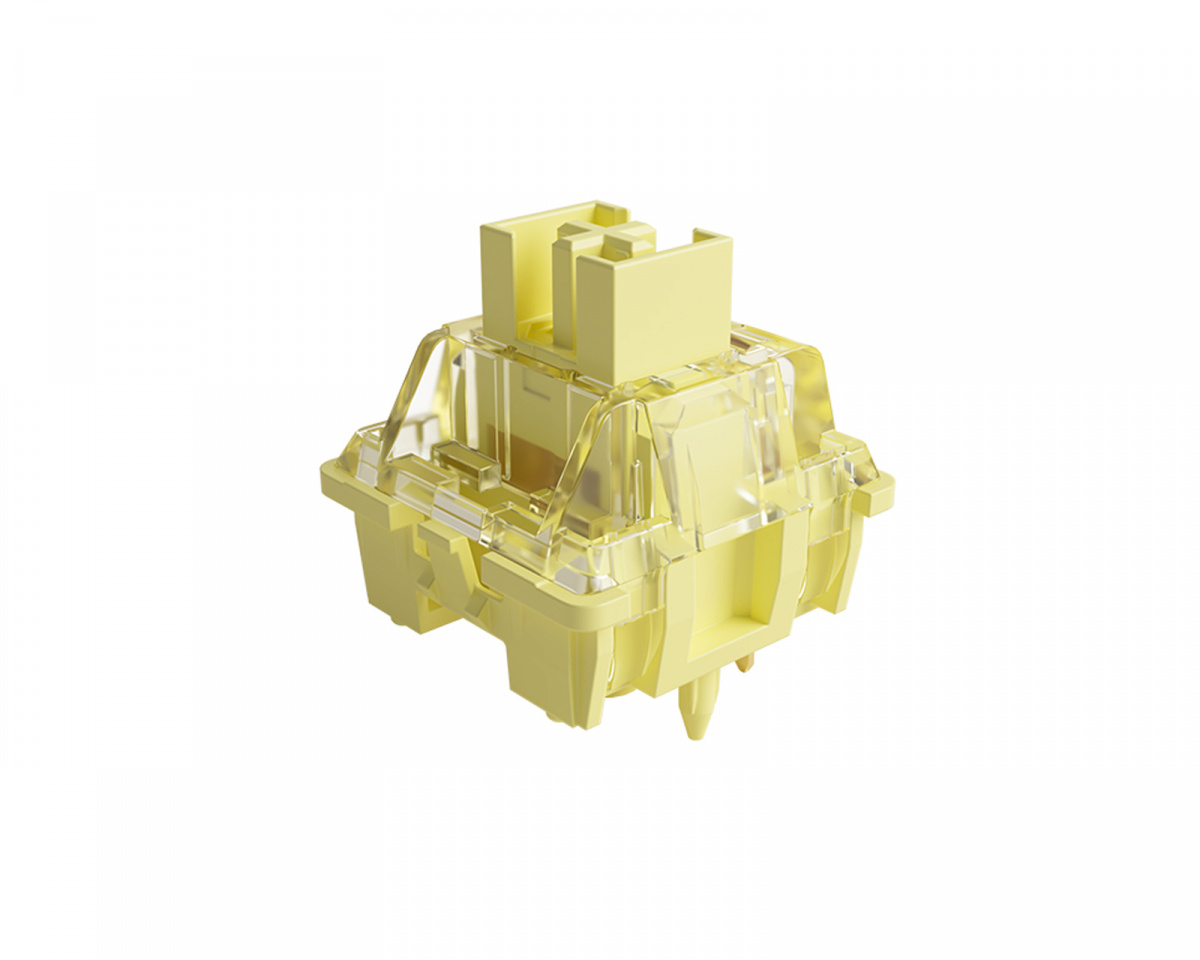 Akko V3 Pro Cream Yellow Switch 3箱セット Akko V3 Cream Yellow Pro (45pcs) - Linear Switch - MaxGaming.com