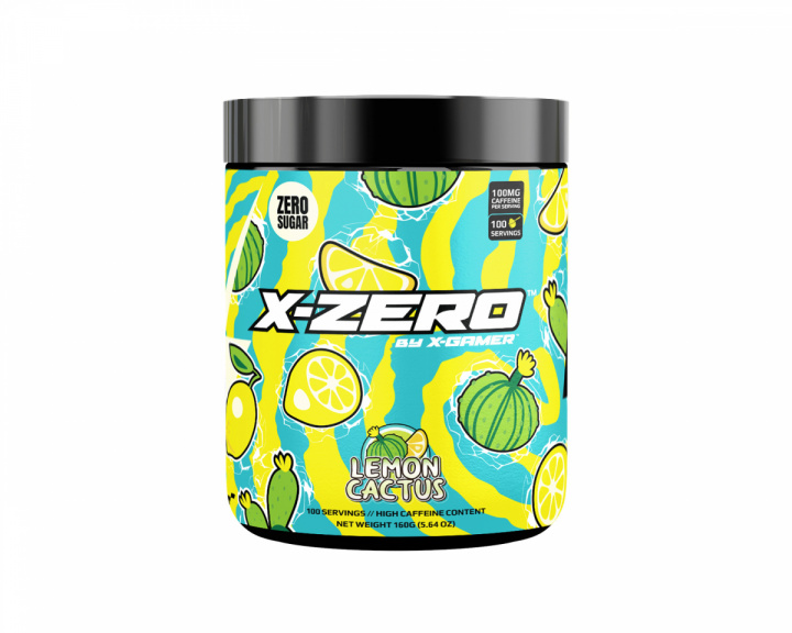 X-Gamer X-Zero Lemon Cactus - 100 Servings