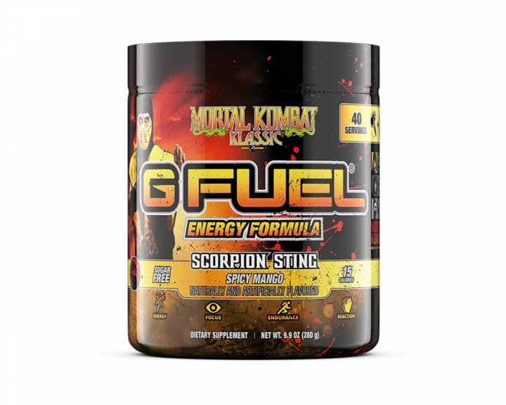 G FUEL Scorpion Sting Klassic Mortal Kombat - 40 Servings