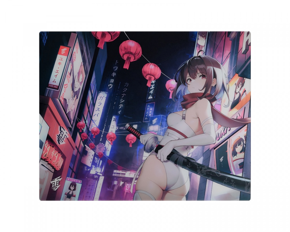 Yuki Aim Yuki Glass Mousepad - Katana - L - MaxGaming.com