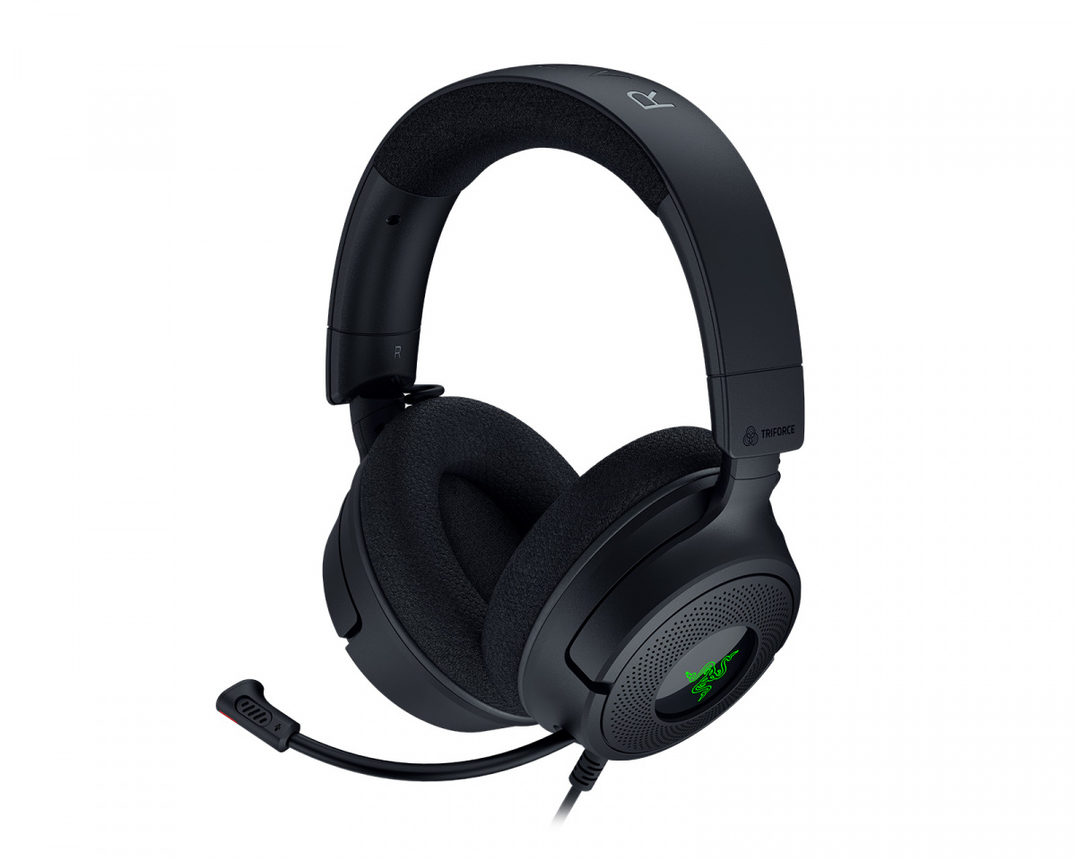 Razer Kraken V4 X Gaming Headset - Black - MaxGaming.com