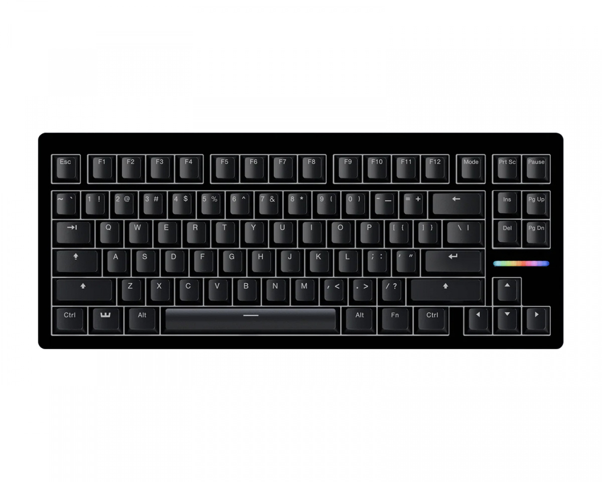 Teclado Wooting 80HE: 8kHz, Analógico e Ajustável
