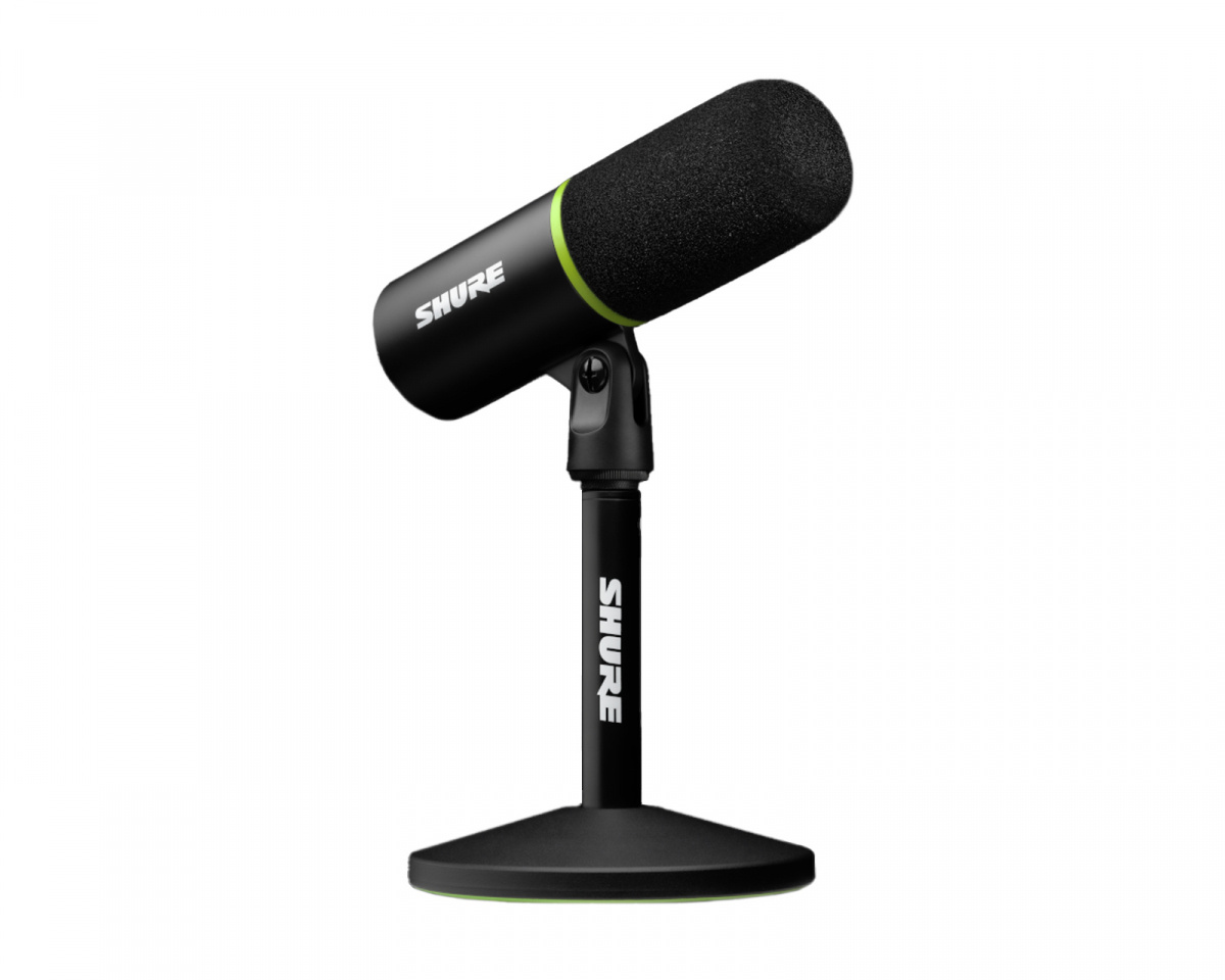 Shure MV6 USB-C Streaming & Gaming Microphone - Black - MaxGaming.com