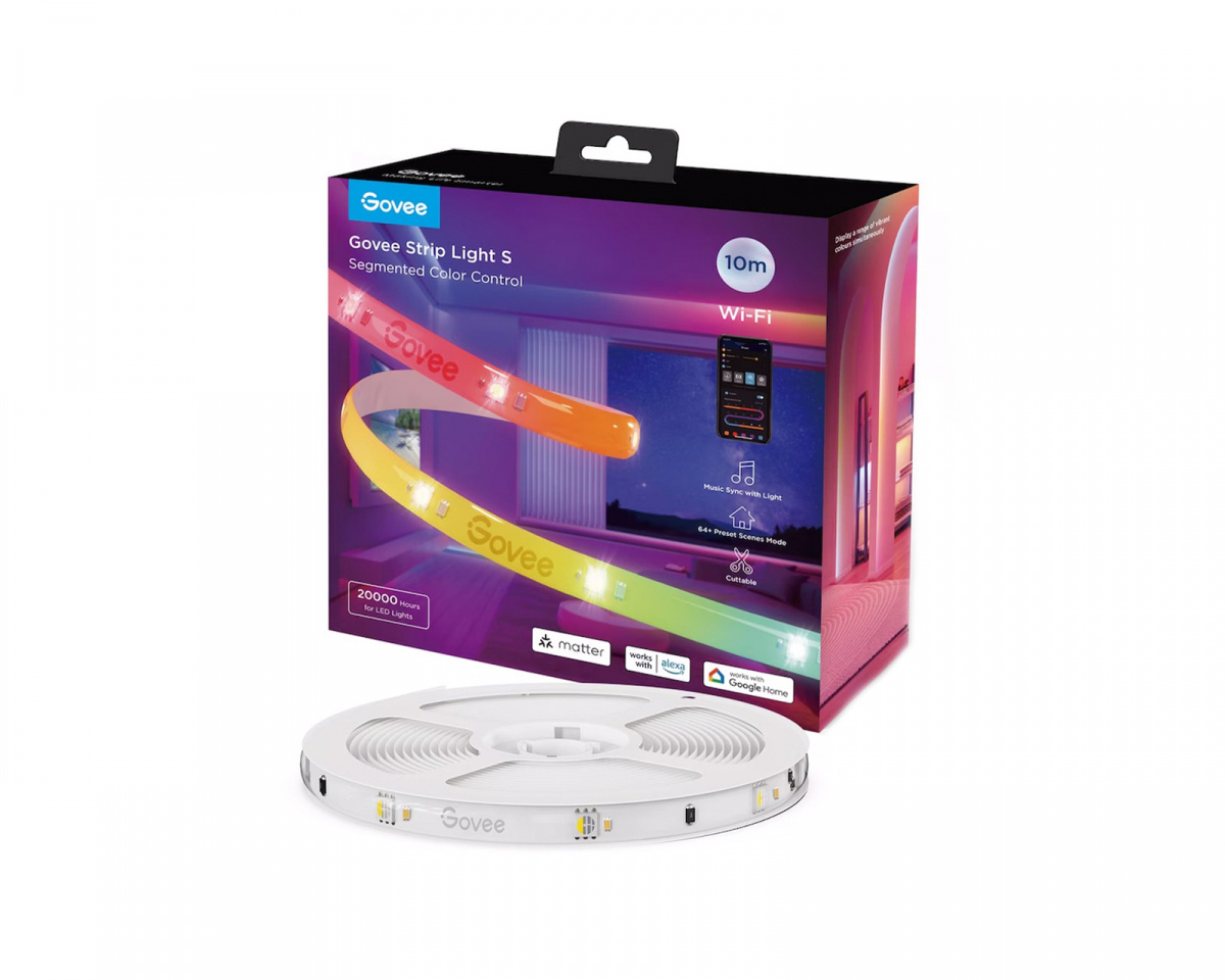 Govee RGBIC Wi-Fi LED Lightstrip - 10m - MaxGaming.com