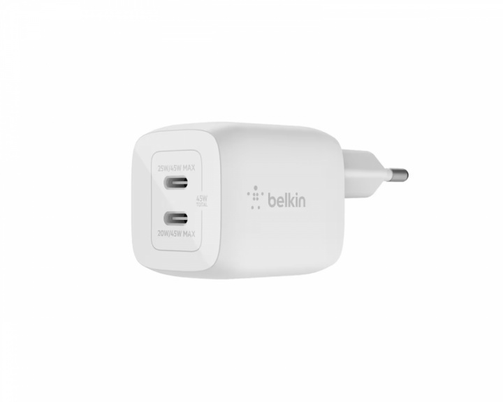 Belkin Boost Charge 45W USB-C Wall Charger - White