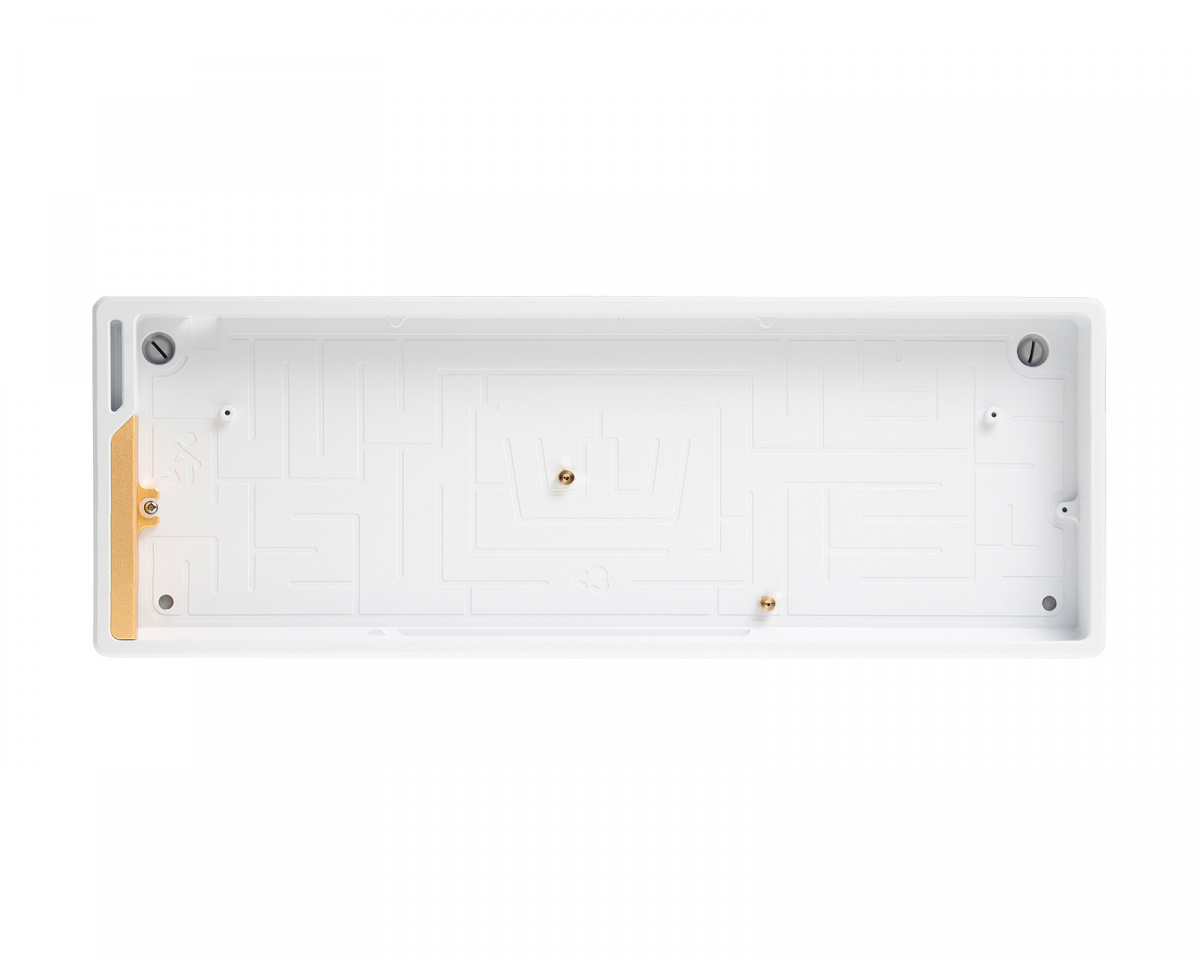 リムーバブルケース wooting Alumaze60 Just White Wooting Alumaze60 - 60% Universal Aluminium Case - Just