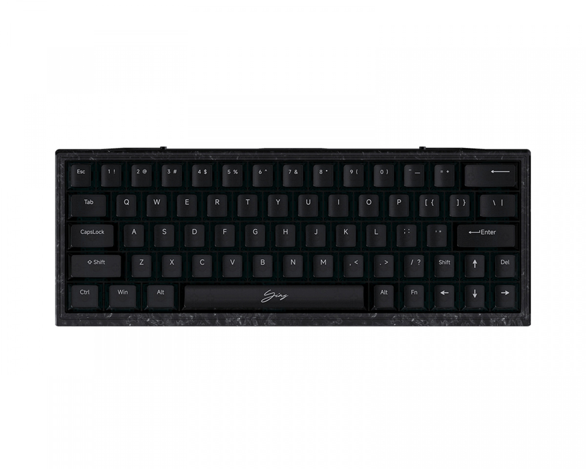 WLMouse Jing 63 Carbon Fiber Keyboard - MaxGaming.com