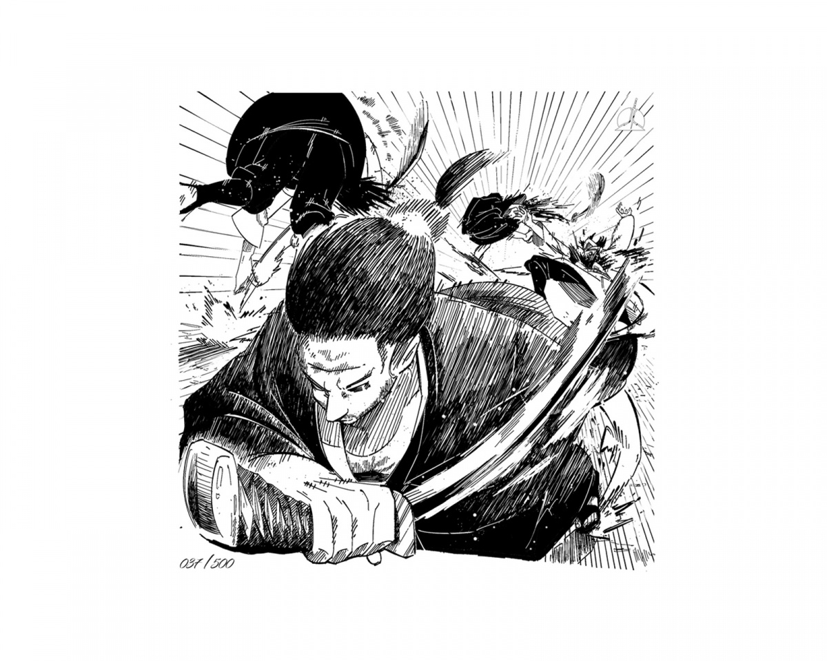 Musashi Air - Glass Gaming Mousepad - Limited Edition - MaxGaming.com