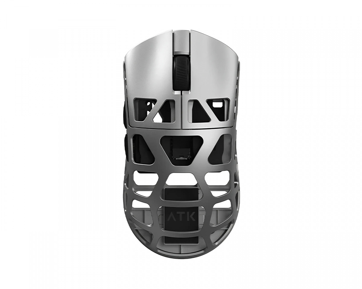マウス・トラックボール ATK FIERCE X 8K wireless mouse ATK Fierce X Wireless Gaming Mouse - Silver - MaxGaming.com