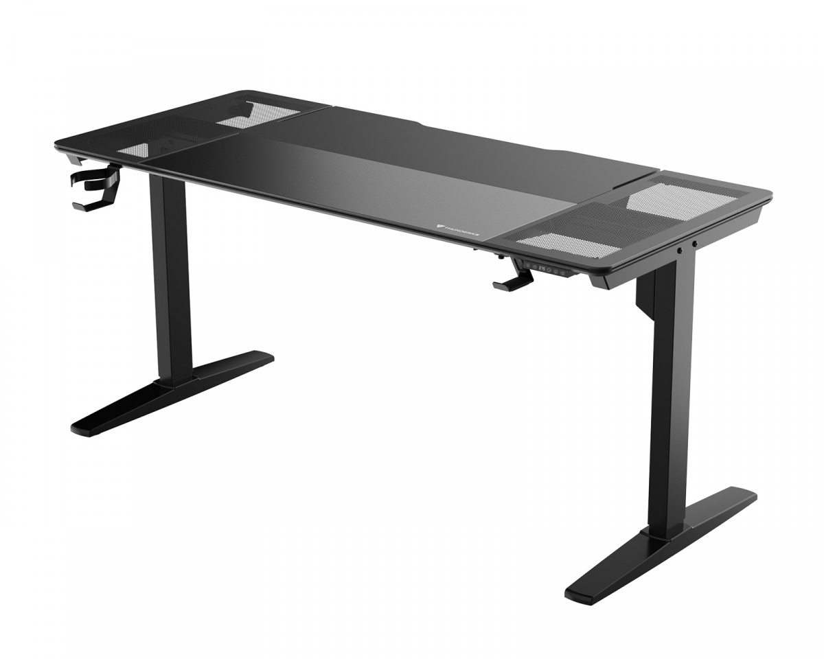 MaxMount LAB-X Gaming Table Height Adjustable - Tempered Glass