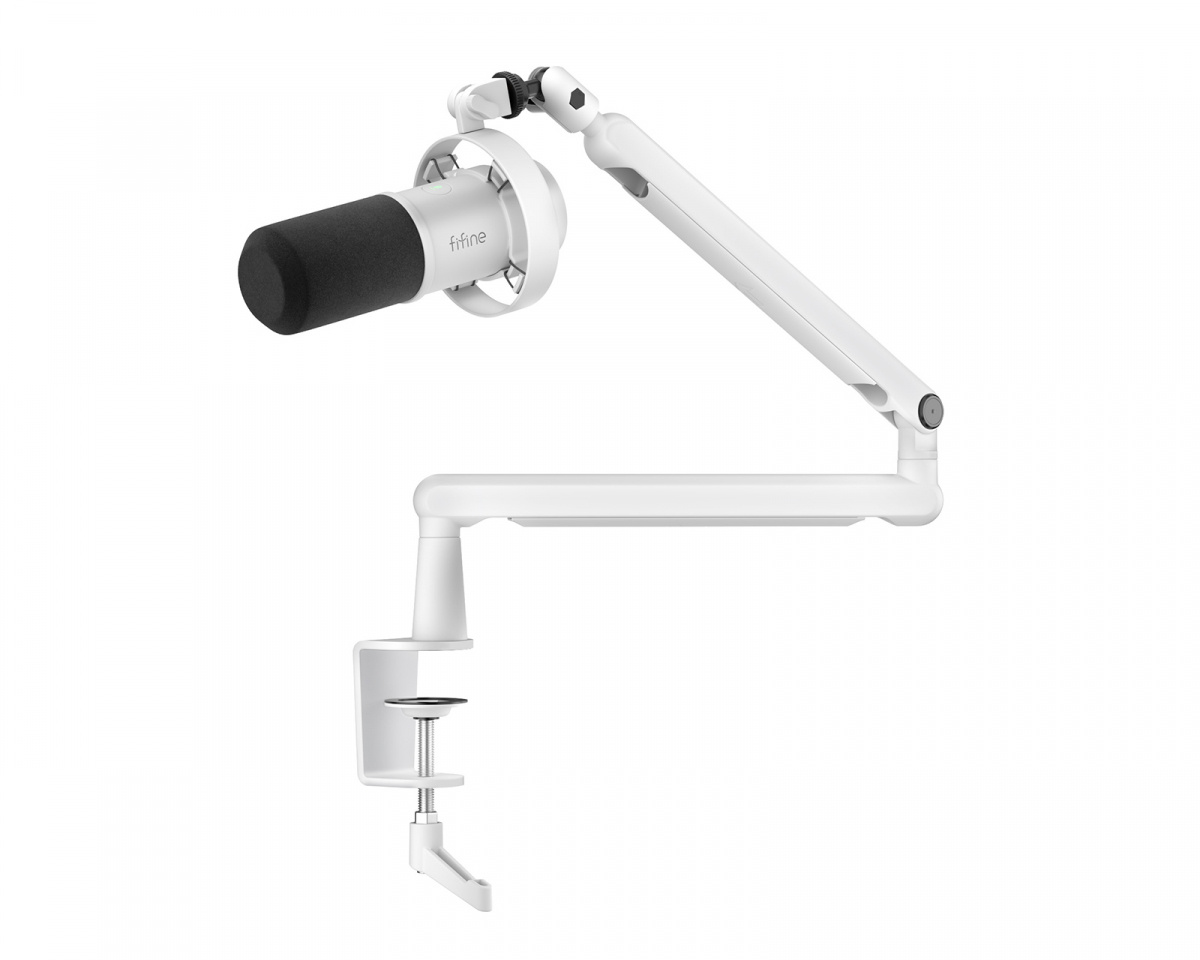 Fifine T688 Microphone Bundle - K688 - White - MaxGaming.com