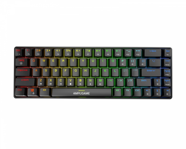 Fifine AmpliGame GK1 ANSI Keyboard - Black
