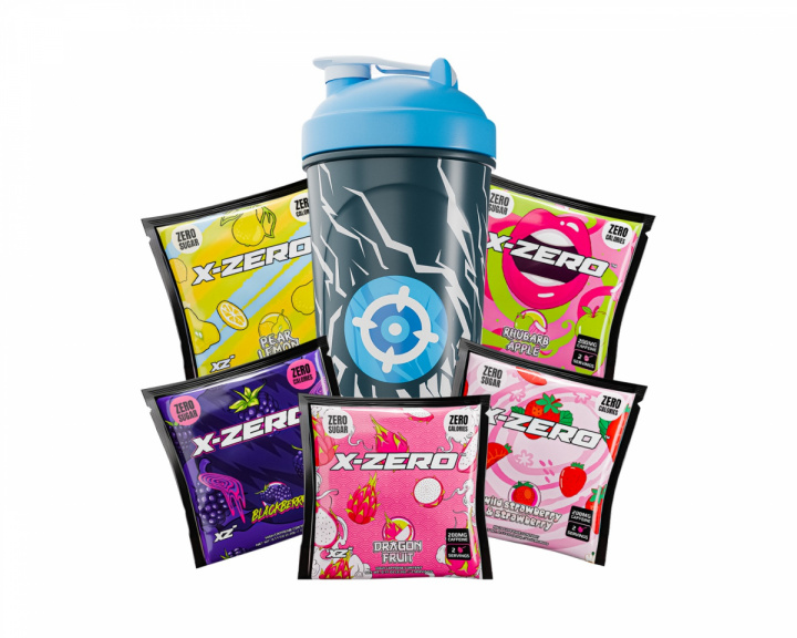 X-Gamer X-Zero 3rd Sample Pack + Shaker (10 Servings)
