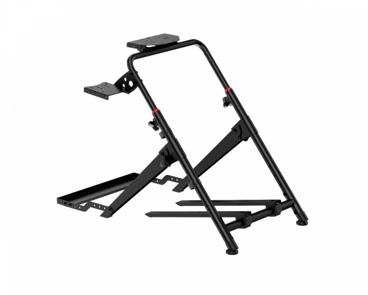 MaxMount Foldable Racing Simulator Wheel Stand with Chair Fixing Slot