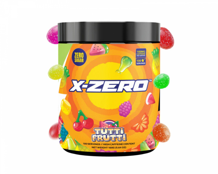 X-Gamer X-Zero Tutti Frutti - 100 Servings
