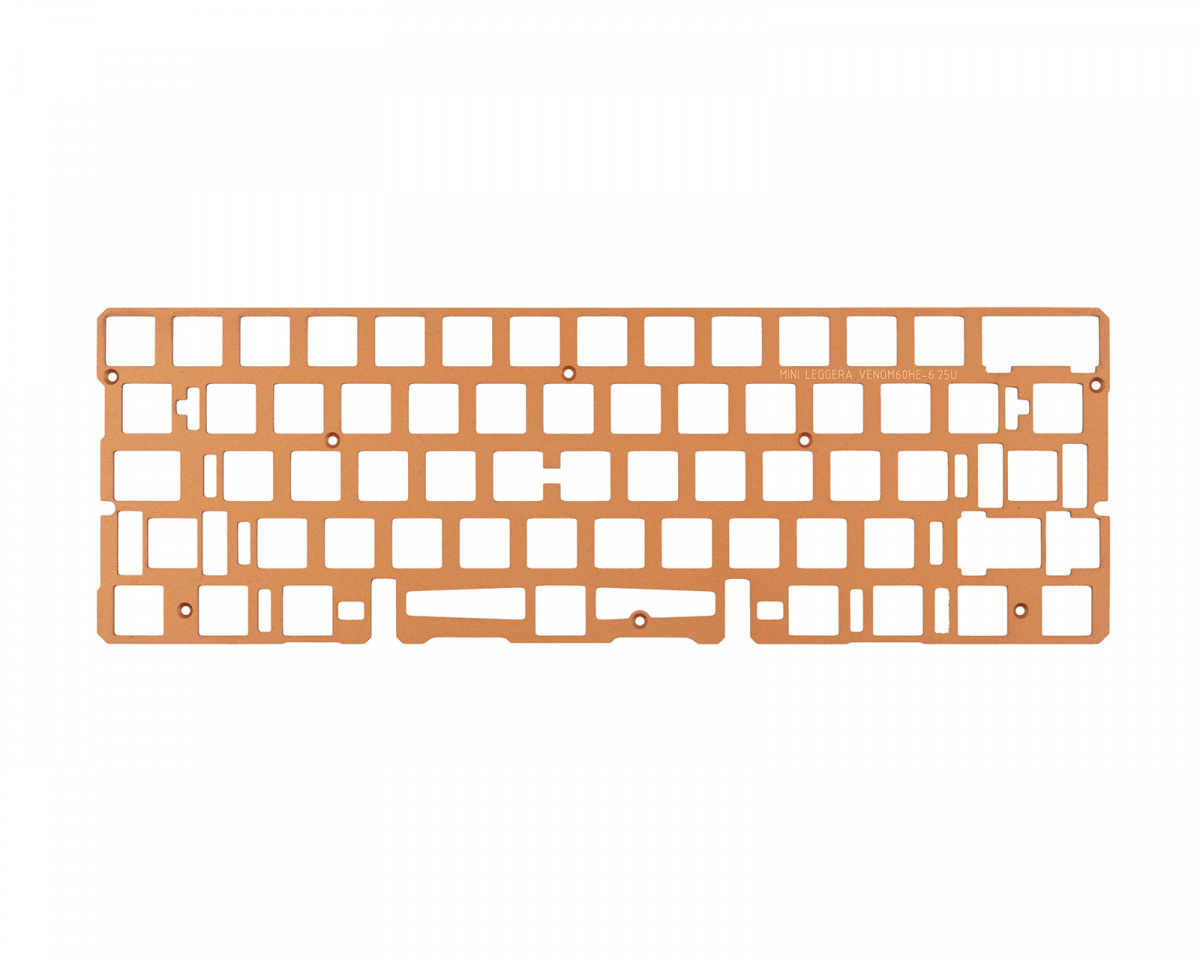KOME  Geon Works Venom60HE Plate 6.28u - Copper - MaxGaming.com