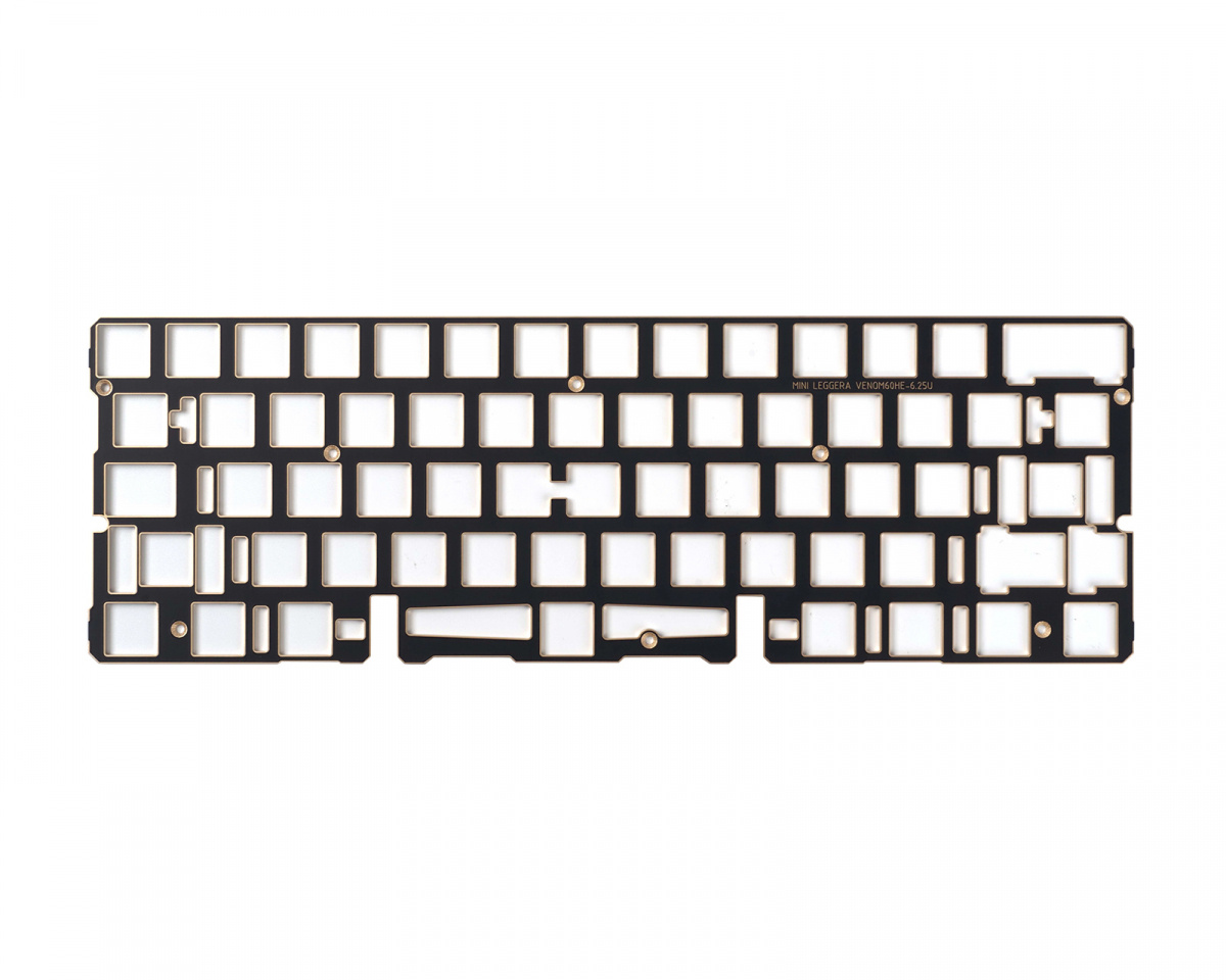 Geon Works Venom60HE Plate 6.28u - FR4 - MaxGaming.com