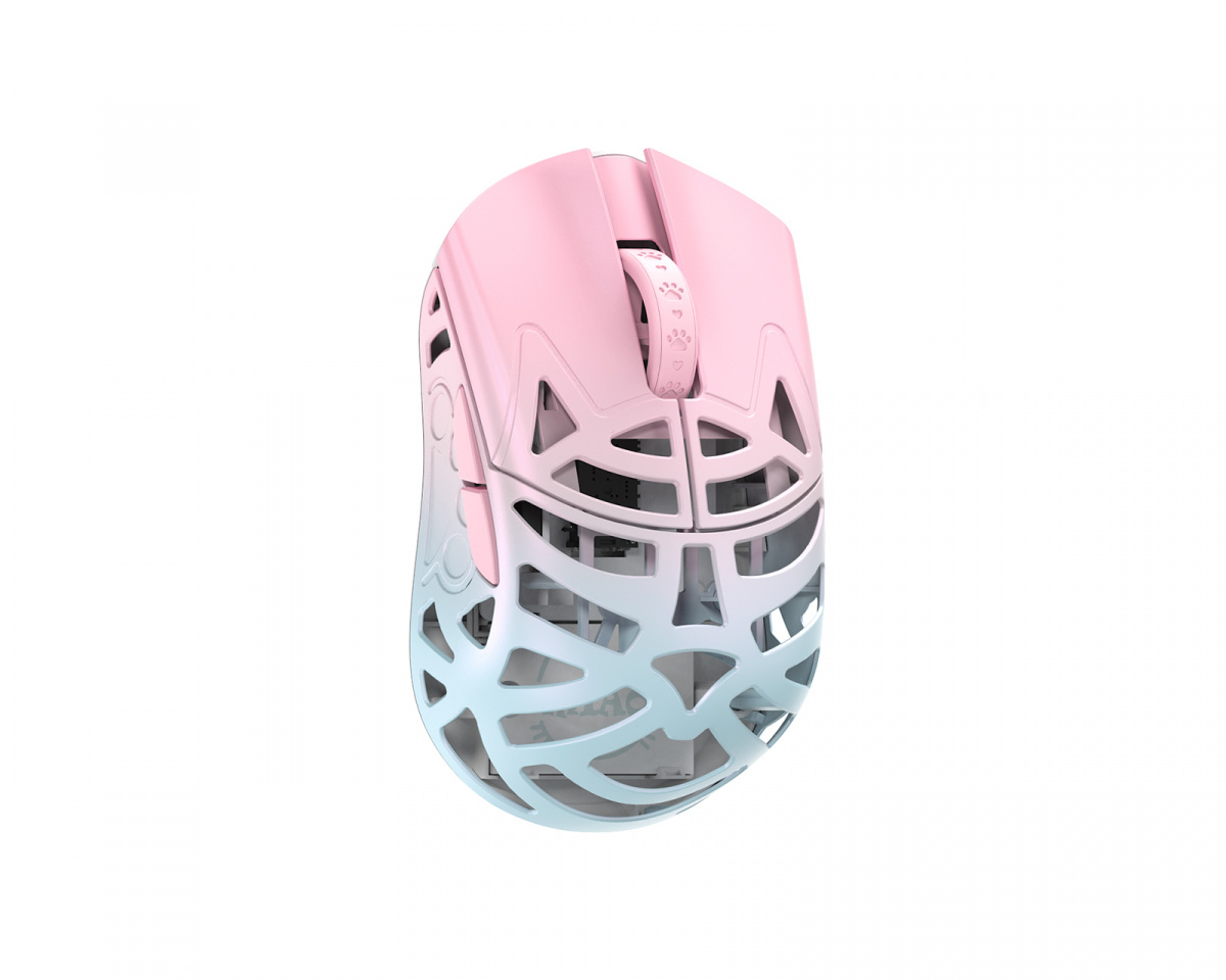 WLMouse Beast Miao - Wireless Gaming Mouse - Blue/Pink [Omron