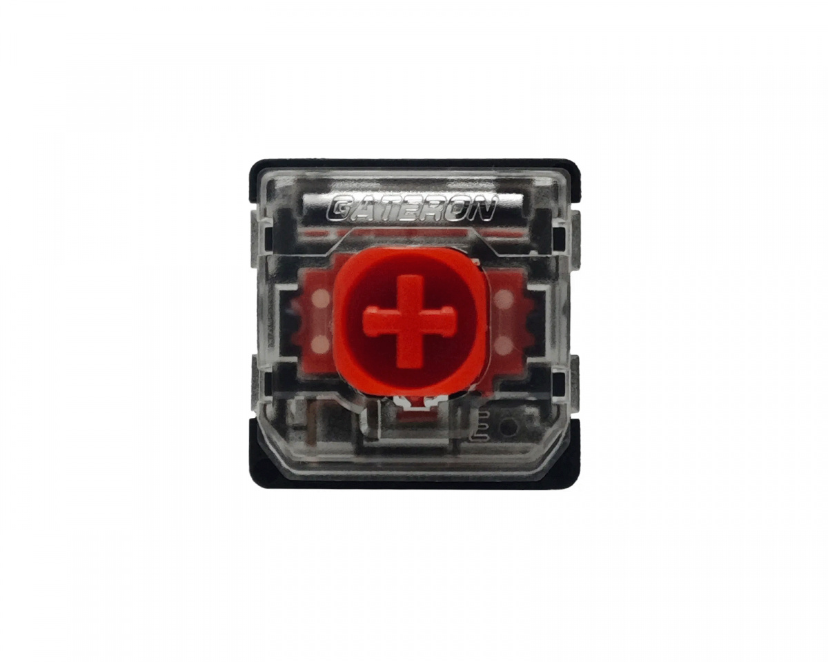 Gateron KS-33 Red Silent Low Profile Switch - MaxGaming.com