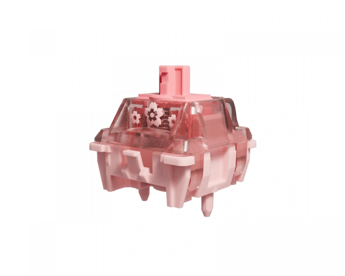 Gateron Magnetic Jade Sakura HE Linear Switch - MaxGaming.com