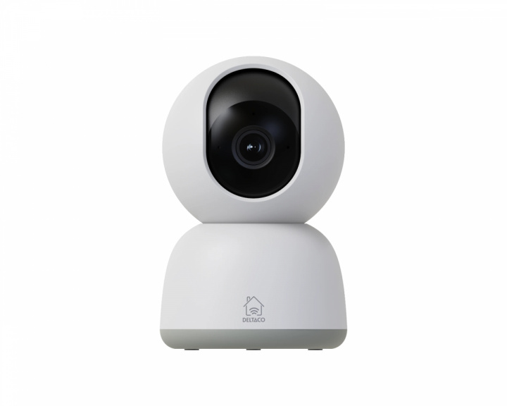 Deltaco Smart Home Smart WiFi Camera with Motorized Pan and Tilt