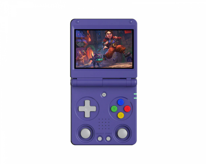 Anbernic RG34XXSP Retro Emulator (64GB) - Indigo Blue