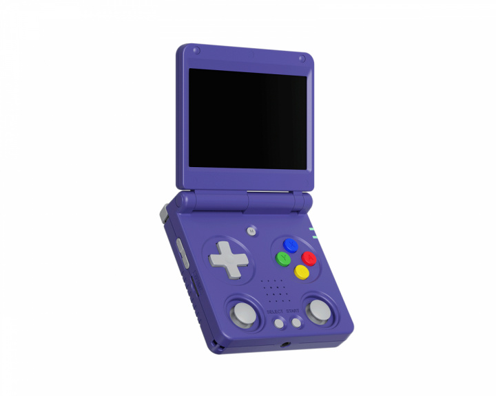 Anbernic RG34XXSP Retro Emulator (64GB) - Indigo Blue