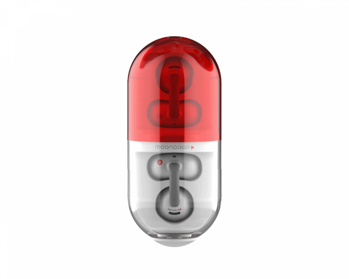  Pill Wireless In-Ear Headphones - Red