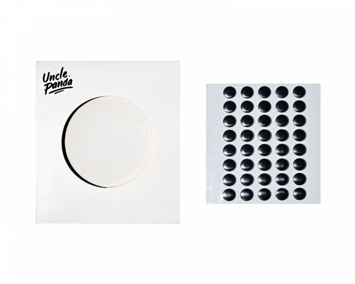 Uncle Panda Spirt Dots - Black - 40 pcs