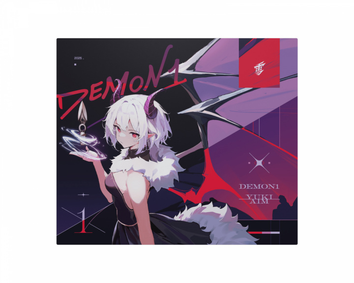 Yuki Aim x Demon1 Glass Pad - Limited Edition