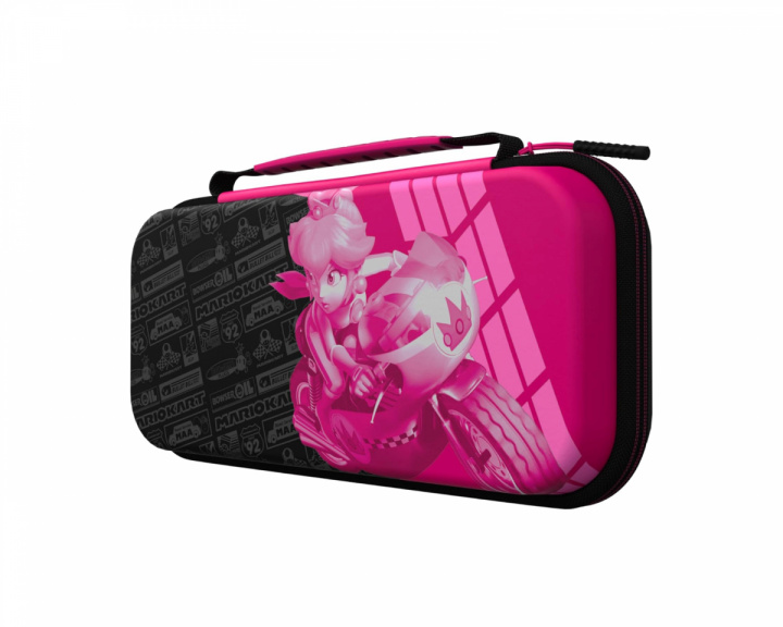 PDP Travel Case Plus GLOW - Grand Prix Peach (Nintendo Switch)