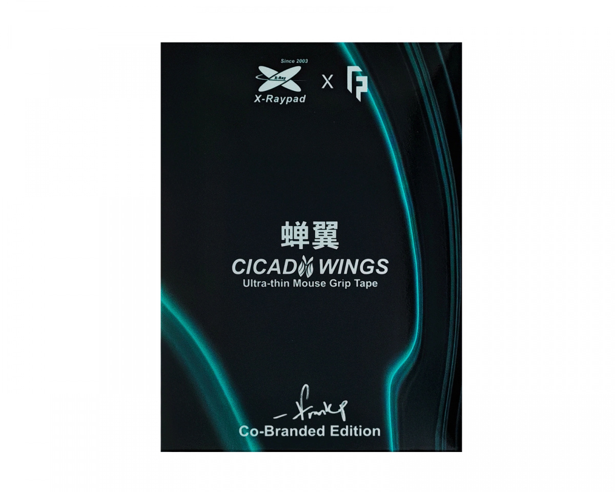 X-raypad x RandomFrankP Cicada Wings v2 Universal Slicks Grip Tape