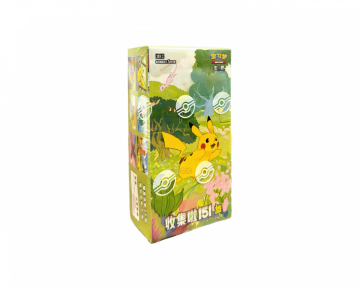 Pokémon 151C Journey Booster Box (Chinese)