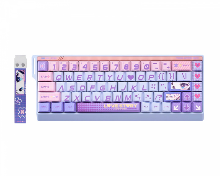 FGG FIRE68 Ultra Magnetic HE ANSI Keyboard [Gateron Jade Pro] - Love Story