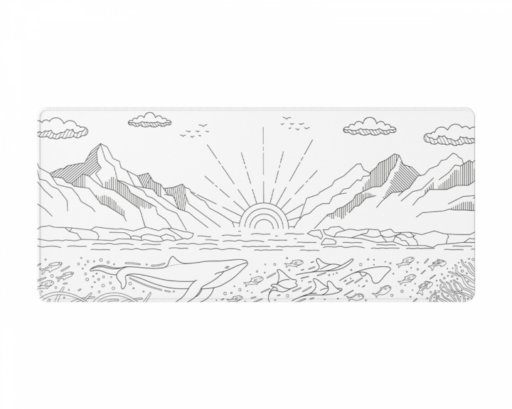  Mousepad - XL - Nostra - White
