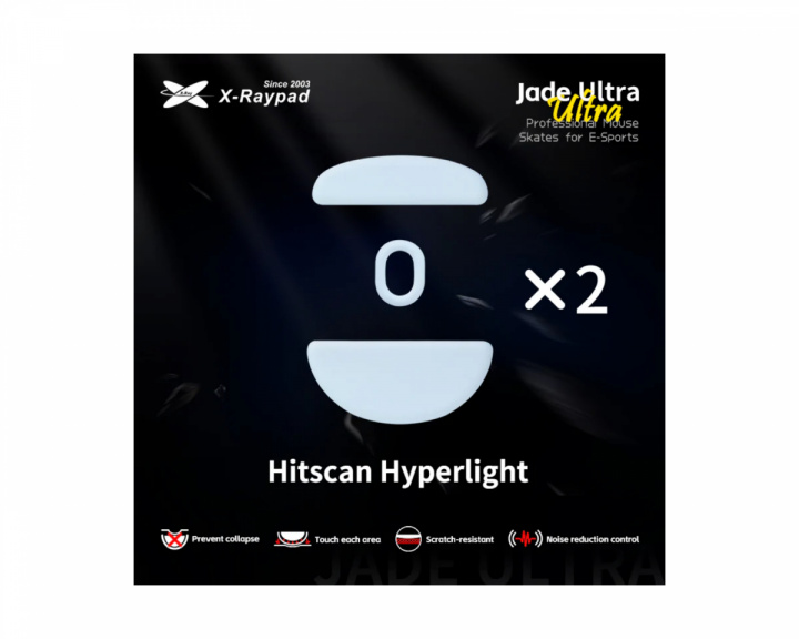 X-raypad Jade Ultra Skates for Hitscan Hyperlight