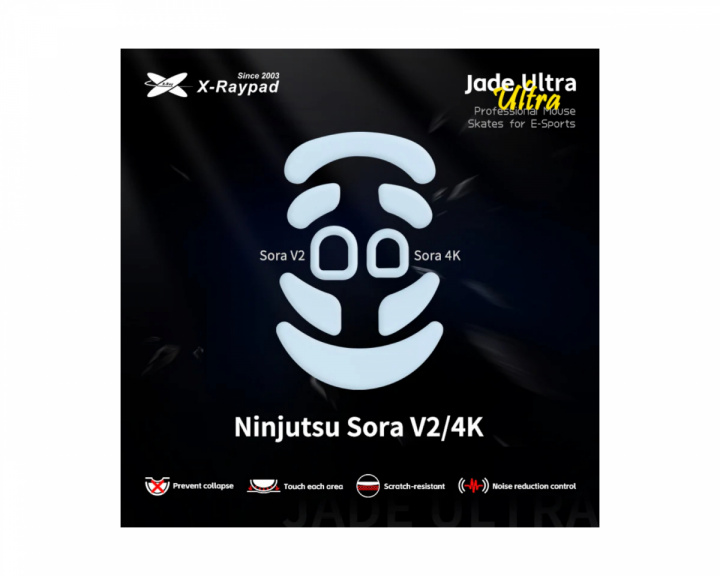 X-raypad Jade Ultra Skates for Ninjutsu Sora V2 / 4K (universal)