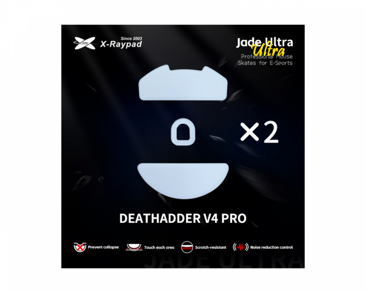 X-raypad Jade Ultra Skates for Razer Deathadder V4 PRO