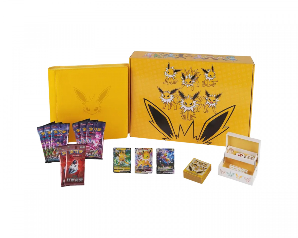 Jolteon VMAX BOX Evolving Skies入 Pokémon Jolteon VMAX Gift Box - MaxGaming.com