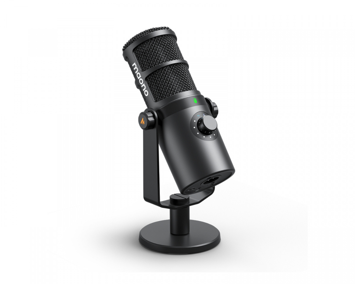 MAONO PD400X USB/XLR Microphone - Dynamic Mic - Black - MaxGaming.com