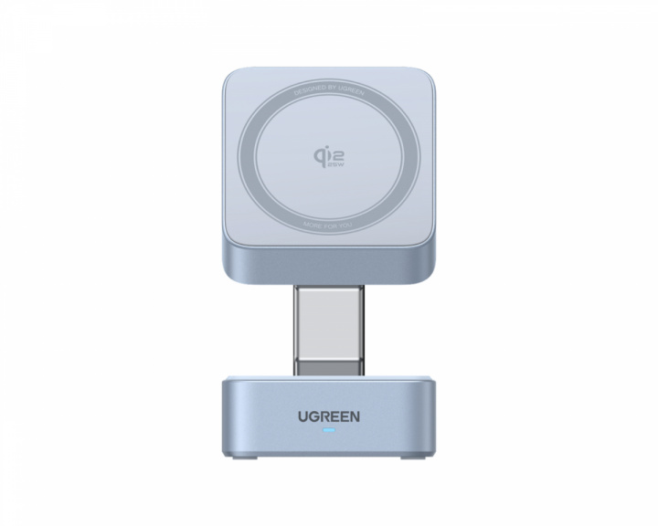 UGREEN MagFlow Qi2.2 25W 2-in-1 Magnetic Wireless Charger