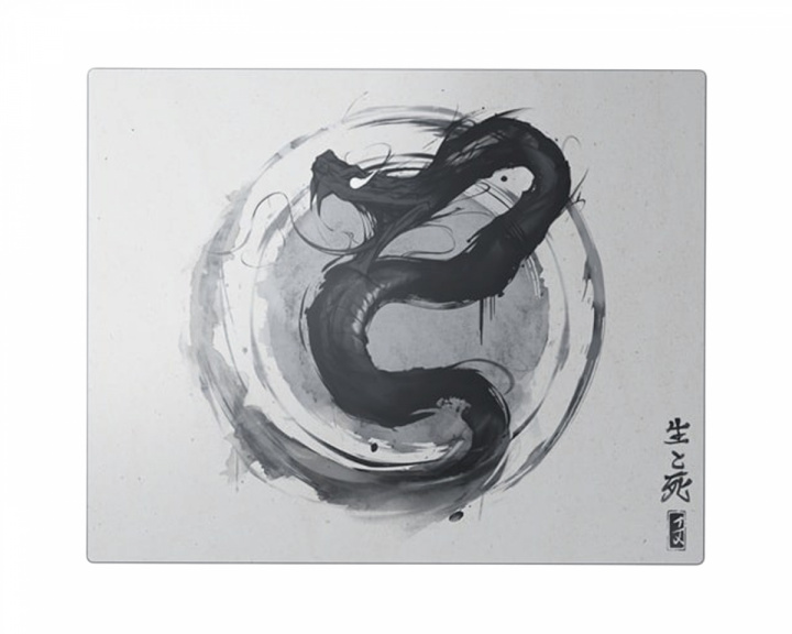 TJ Exclusives Kin X Life & Death Glass Mousepad - Gray XL SQ