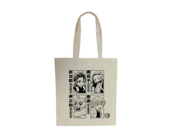  DEMON SLAYER - Tote Bag - Tanjiro, Nezuko, Zenitsu & Inosuke S2