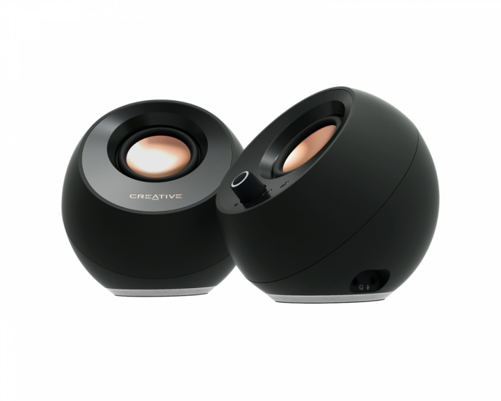 Creative Pebble Pro -  2.0 USB-C Speakers with Bluetooth 5.3 - Black