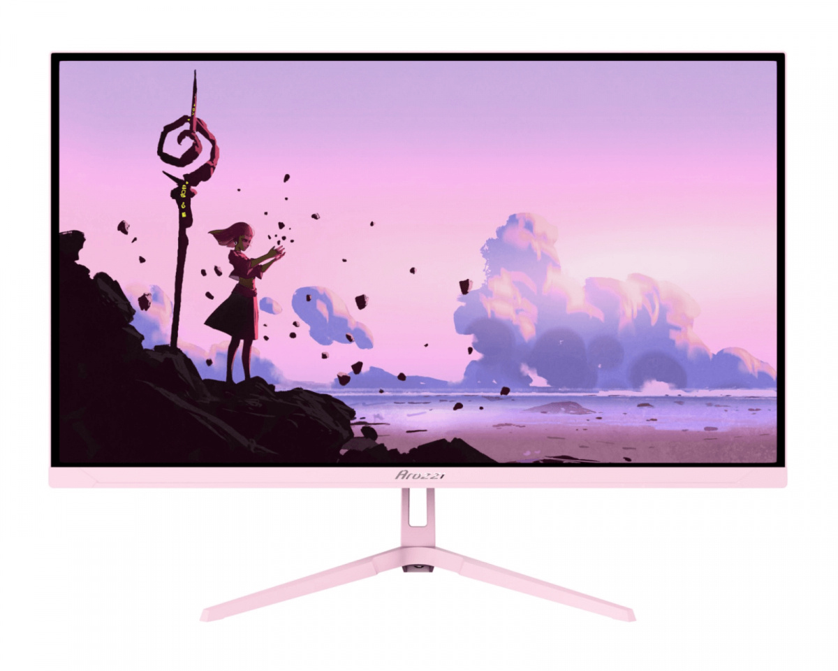 Arozzi Nova 27 IPS 2560x1440 180Hz Gaming Monitor - Pink