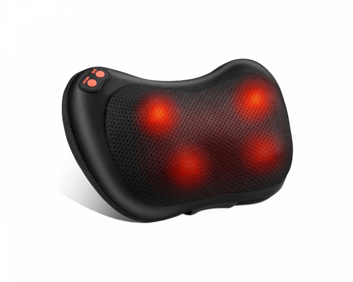  Massage Pillow for Back & Neck - Black