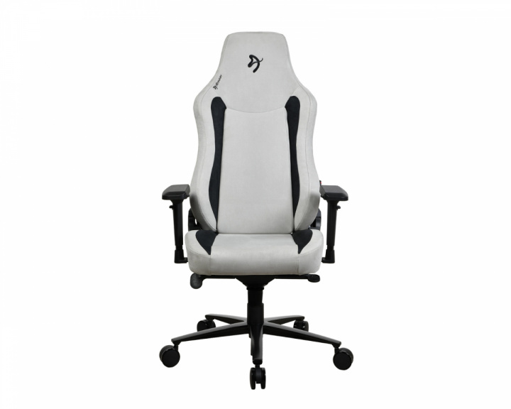  Vernazza Supersoft Fabric Gaming Chair - Light Grey
