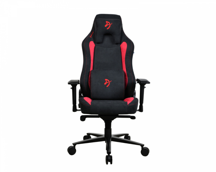  Vernazza Supersoft Fabric Gaming Chair - Red