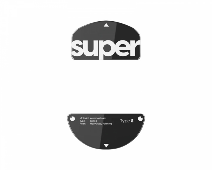  Glass Skates Type-S for Susanto-X - Black