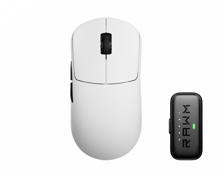 RAWM Leviathan V4 Dual 8K Wireless Gaming Mouse - White